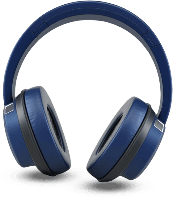 Auriculares azules